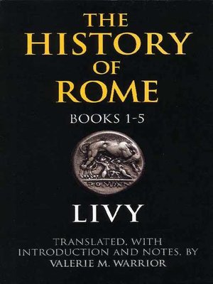 cover image of The History of Rome, Books 1-5
